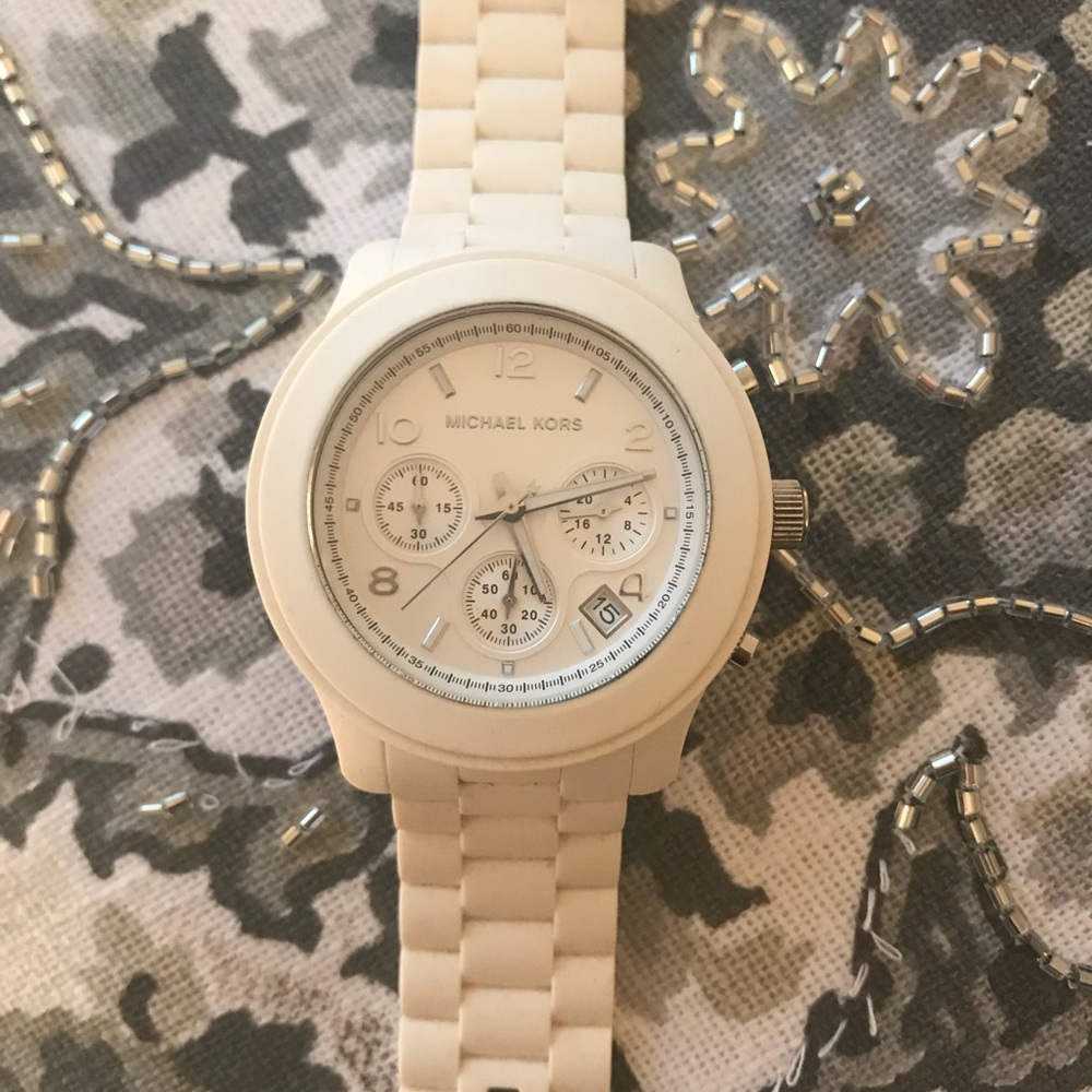 White Michael Kors Watch